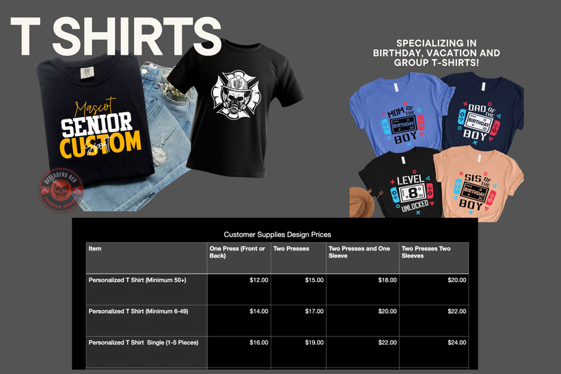 Custom T-Shirts