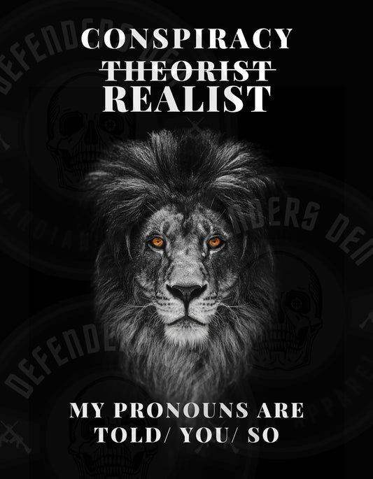 Conspiracy Realist Tee or Hoodie