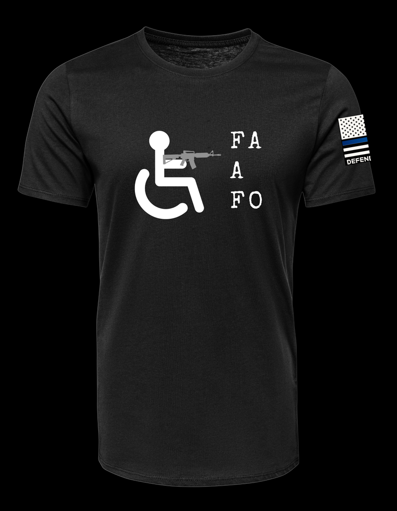 Disabled Veteran Fuxk Around and Find Out Tee or Hoodie