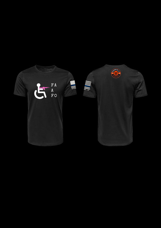 Disabled Veteran Fuxk Around and Find Out Tee or Hoodie